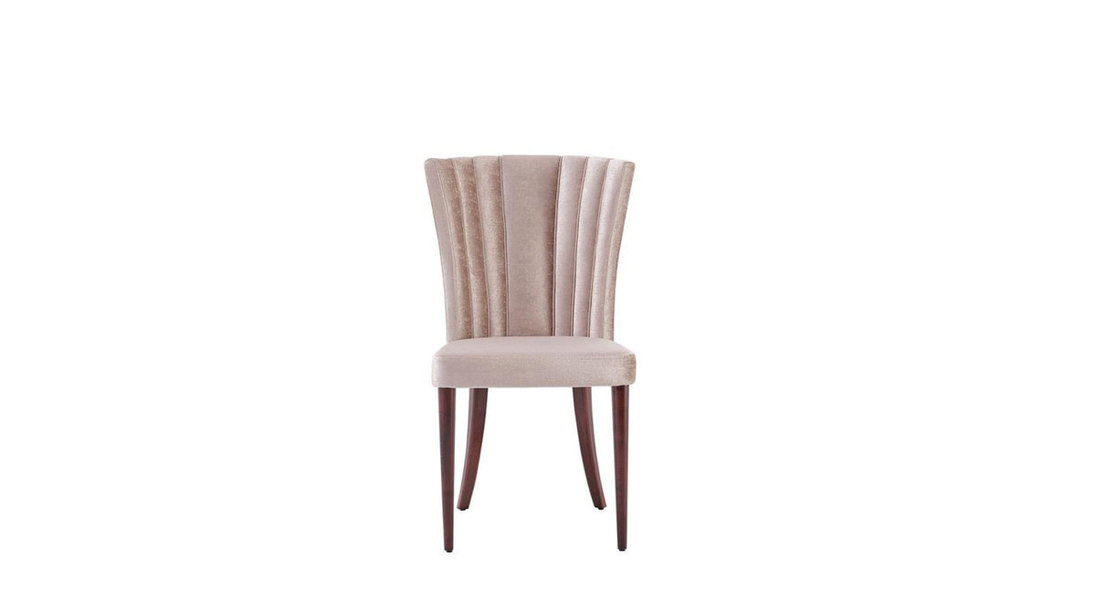 Bellona Plaza 6339 Dining Chair 2Pcs (Lara Cream) by Bellona