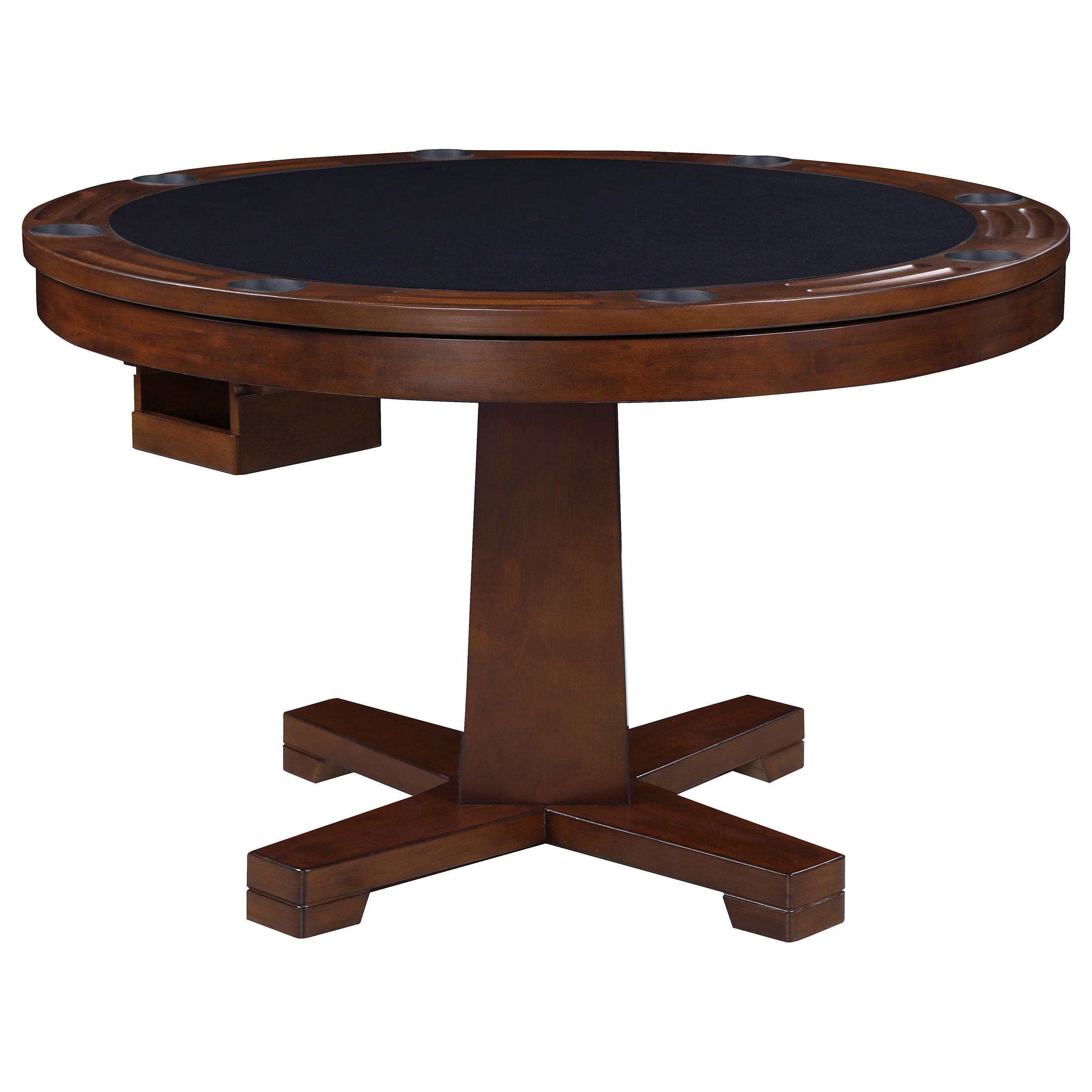 Coaster Marietta Game Table Set Tobacco and Tan Default Title