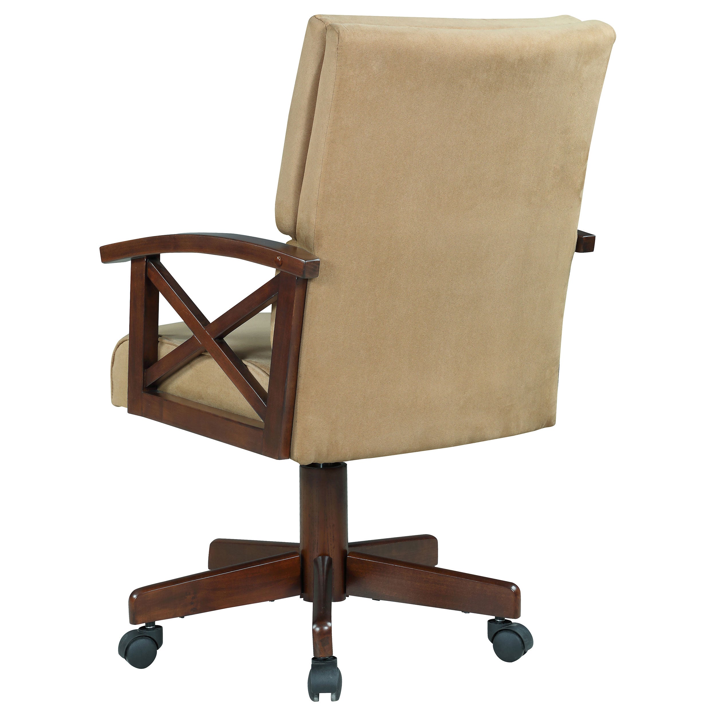 Coaster Marietta Upholstered Game Chair Tobacco and Tan Default Title