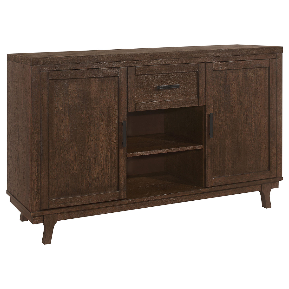 Coaster Reynolds 2-door Dining Sideboard Server Brown Oak Default Title