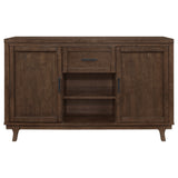 Coaster Reynolds 2-door Dining Sideboard Server Brown Oak Default Title