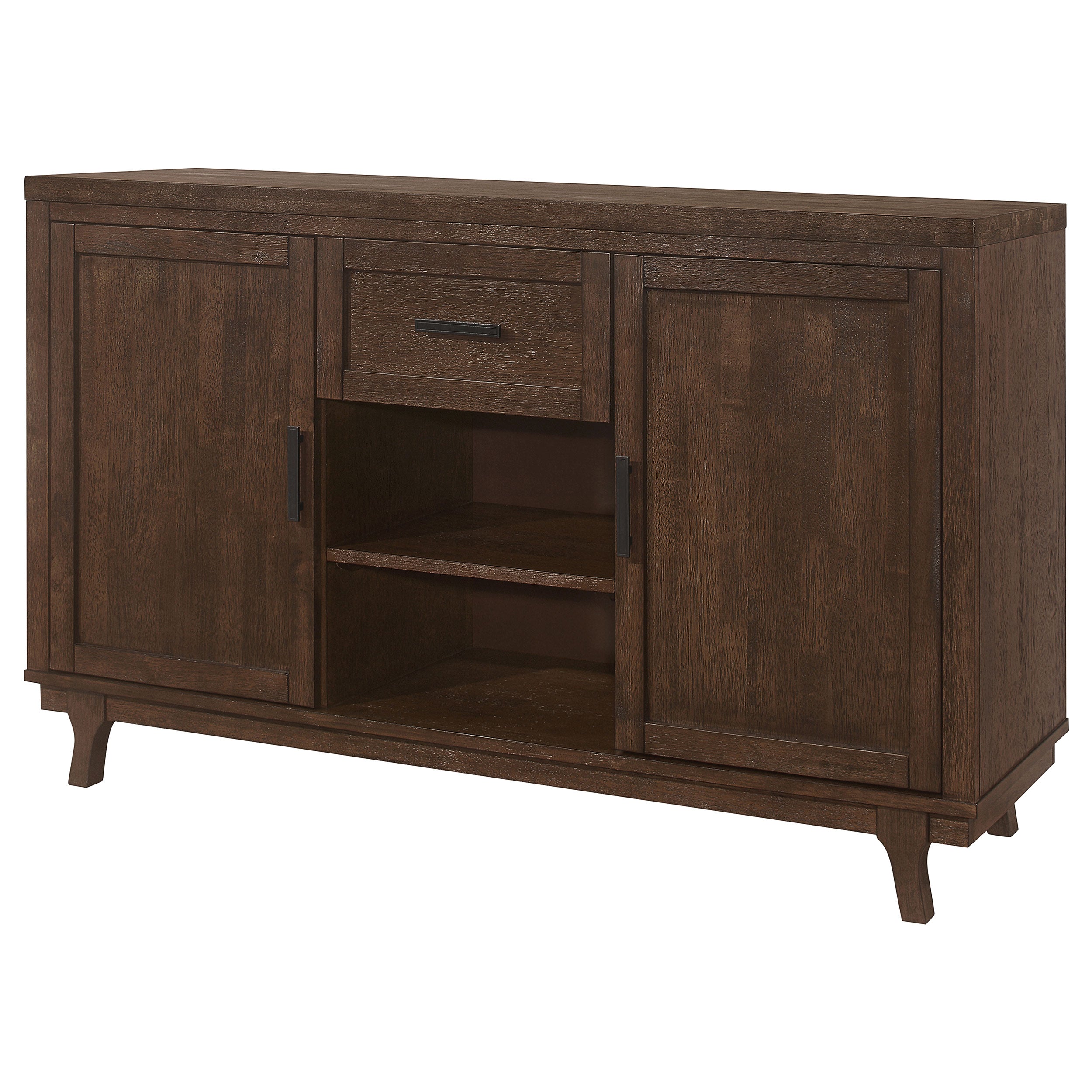 Coaster Reynolds 2-door Dining Sideboard Server Brown Oak Default Title