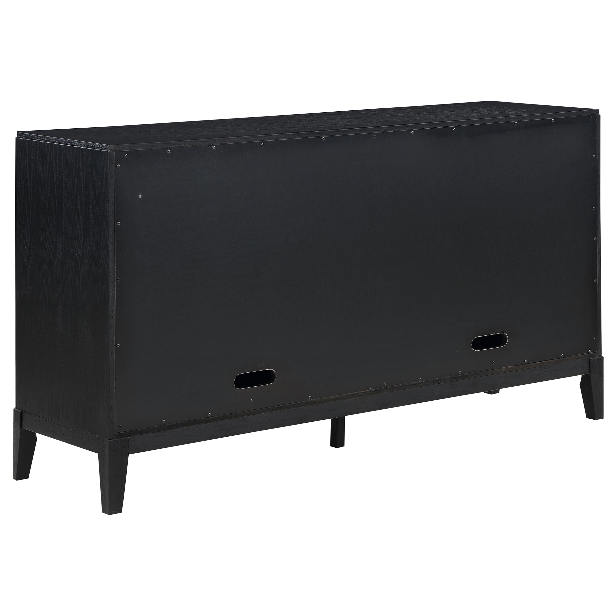 Coaster Brookmead 2-drawer Sideboard Buffet with Storage Cabinet Black Default Title