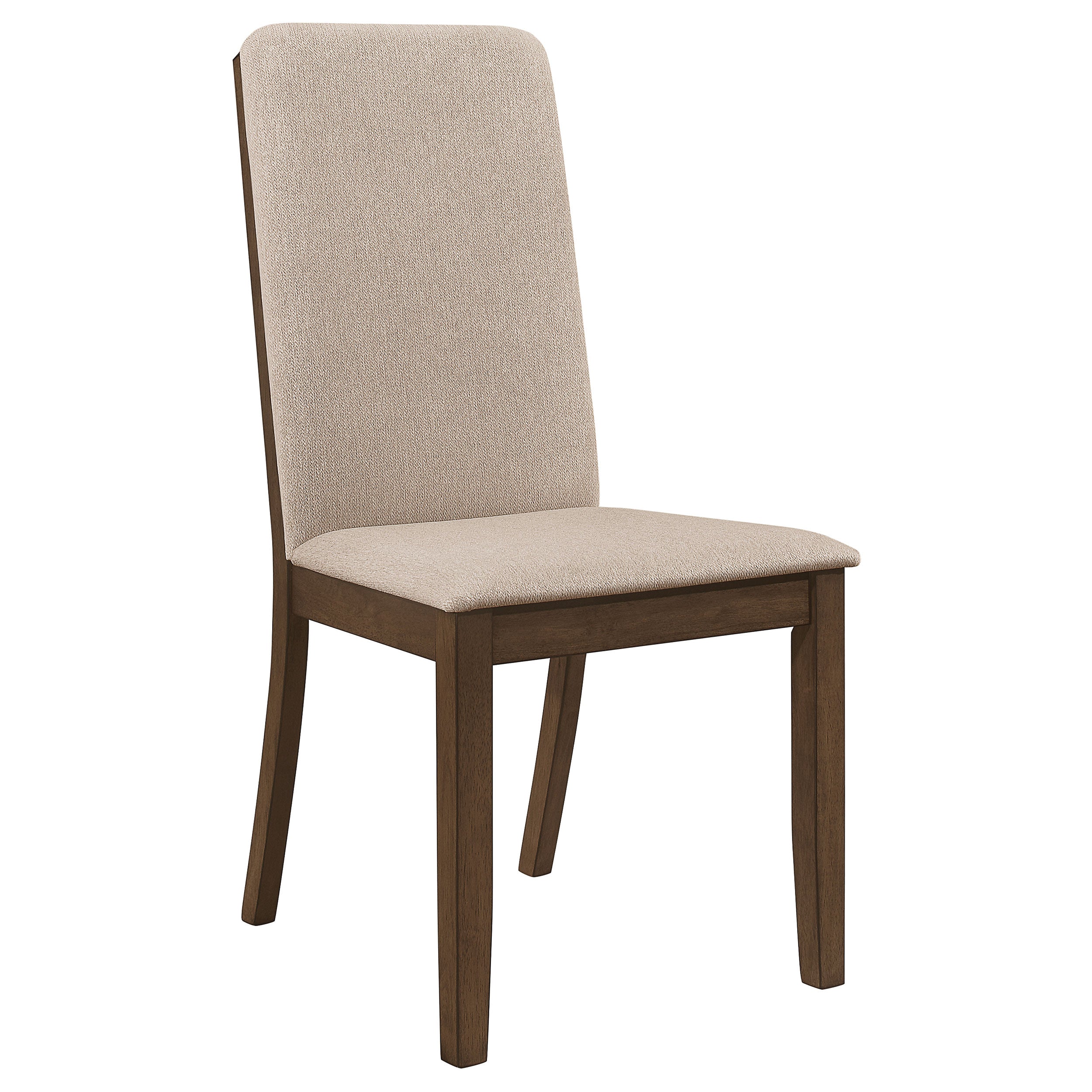 Coaster Wethersfield Solid Back Side Chairs Latte (Set of 2) Default Title