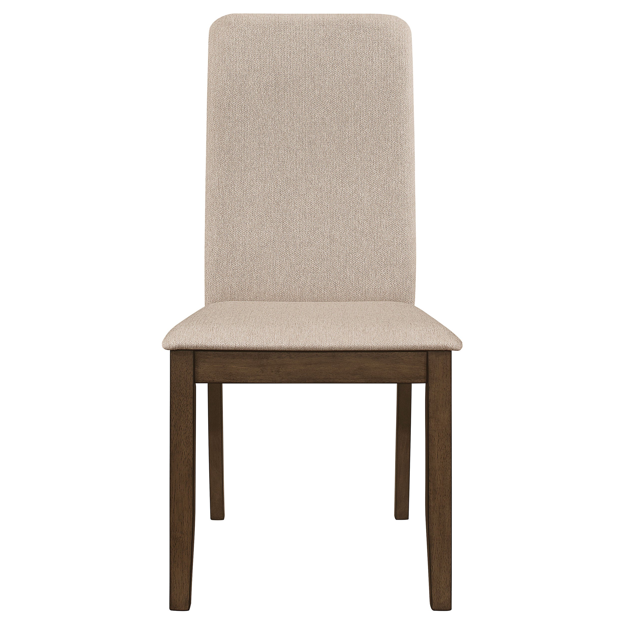 Coaster Wethersfield Solid Back Side Chairs Latte (Set of 2) Default Title