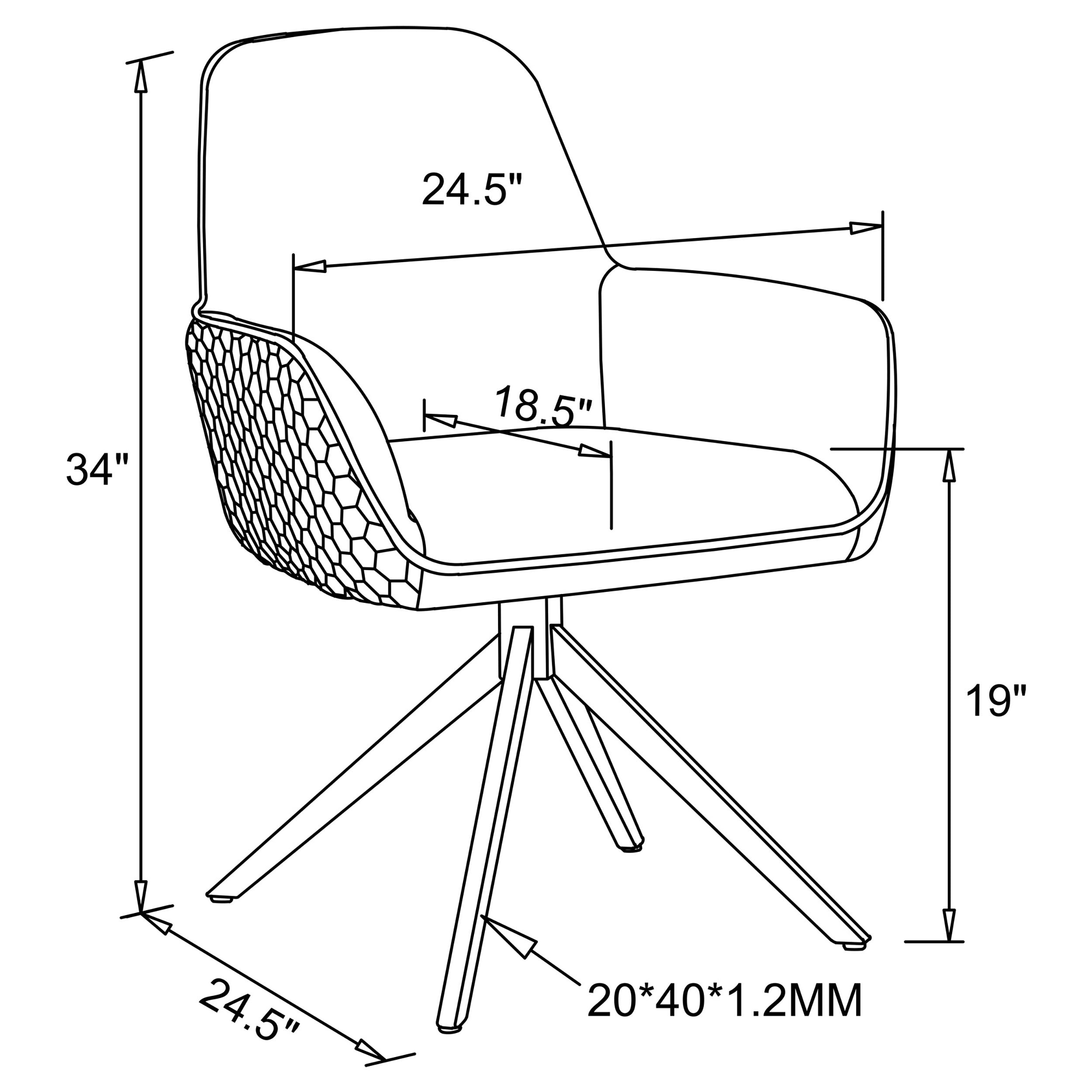 Coaster Abby Flare Arm Side Chair Light Grey and Chrome Default Title