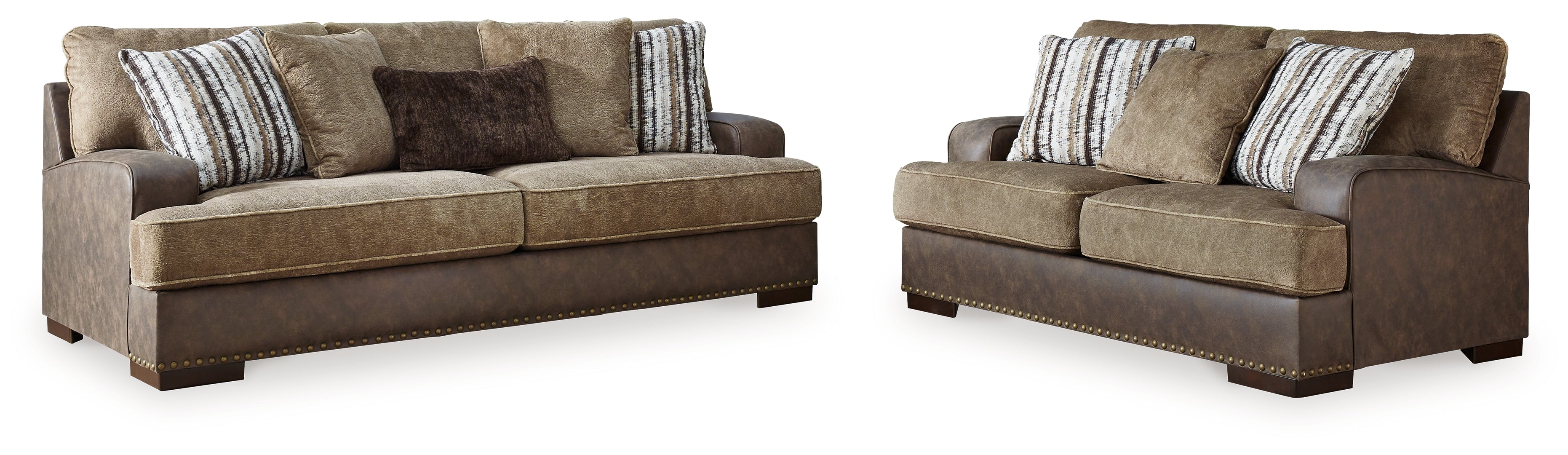 Alesbury Sofa and Loveseat