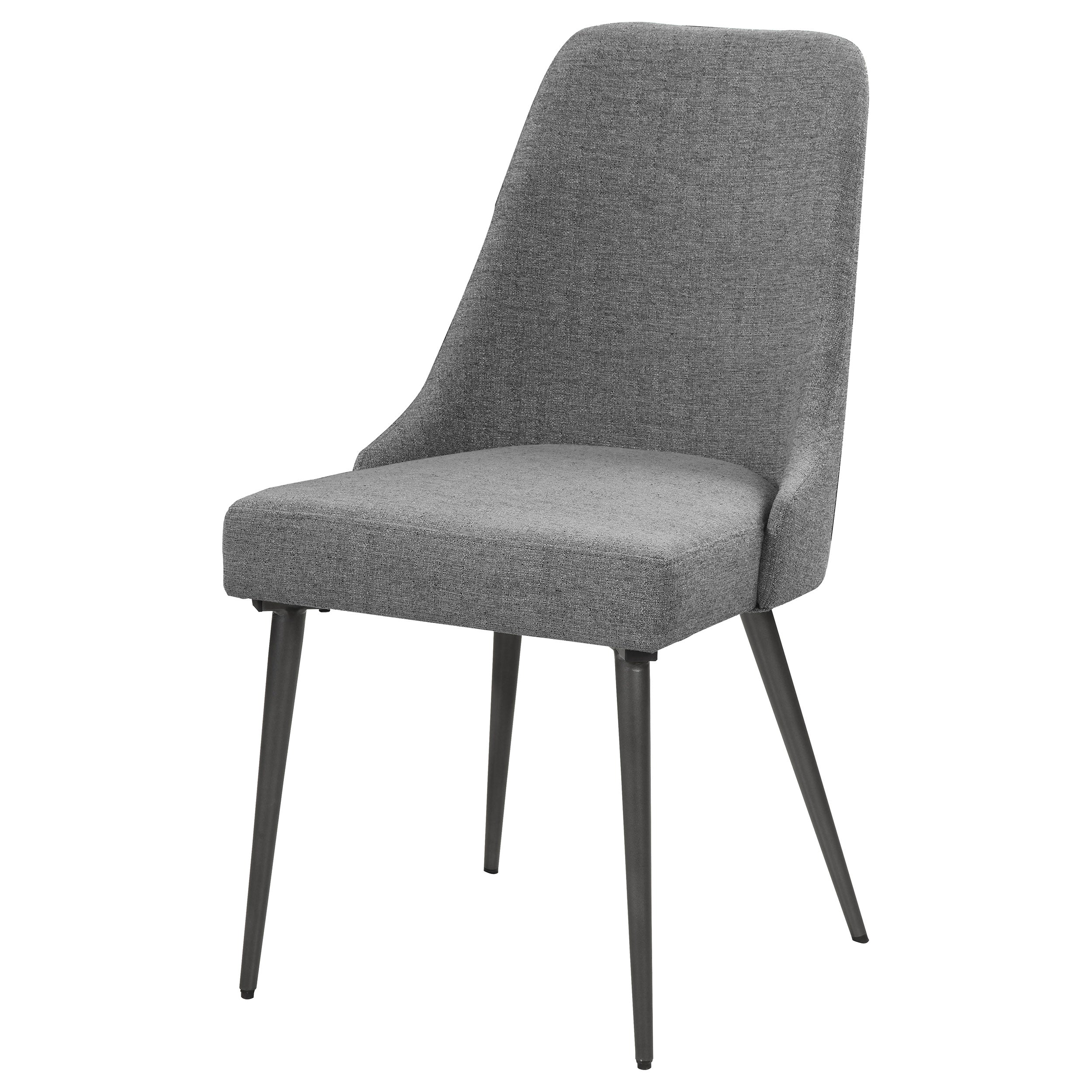 Coaster Alan Upholstered Dining Chairs Grey (Set of 2) Default Title