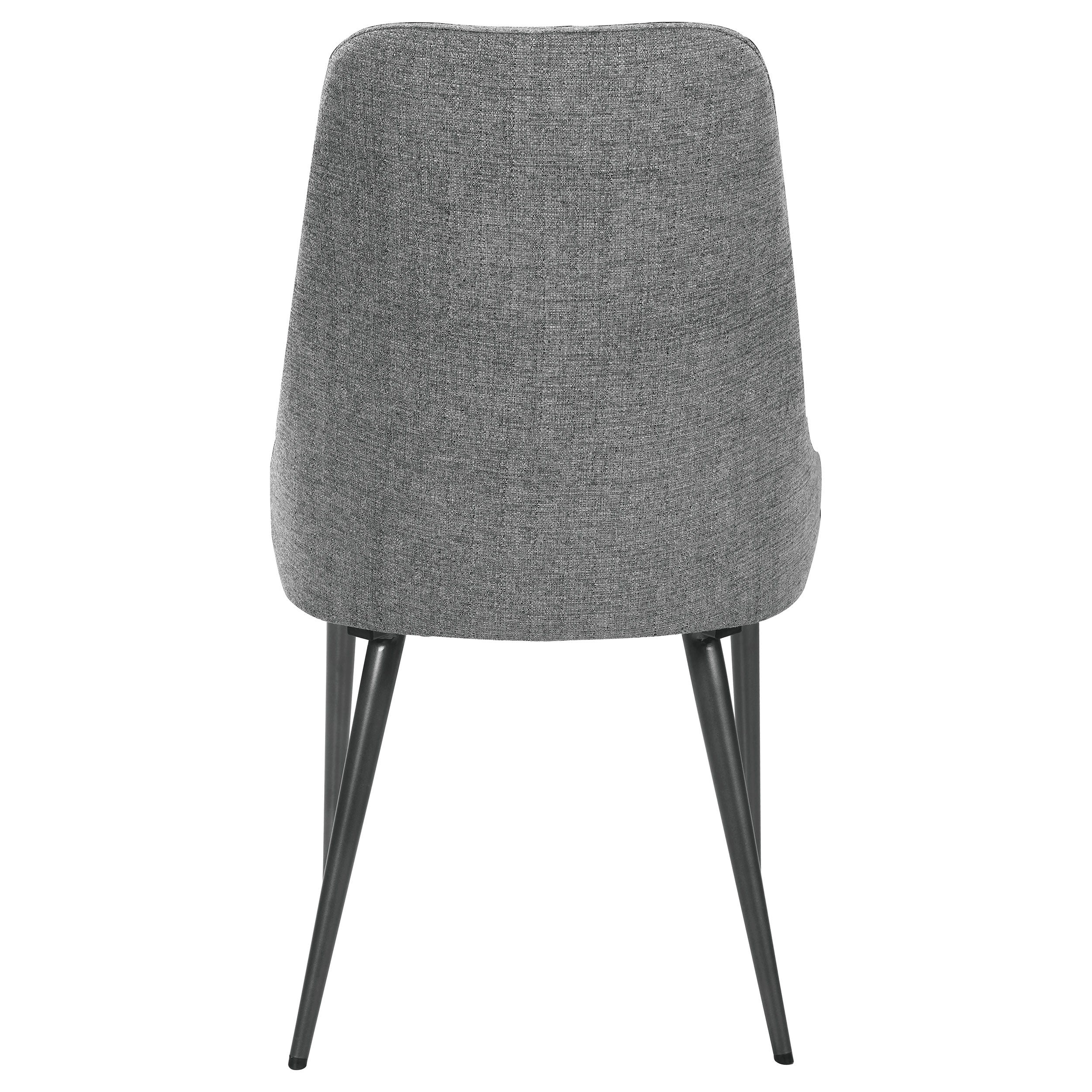 Coaster Alan Upholstered Dining Chairs Grey (Set of 2) Default Title