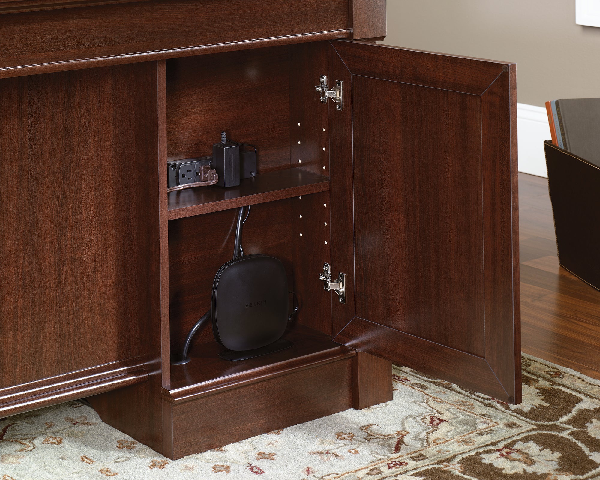 Palladia  Executive Desk in Select Cherry