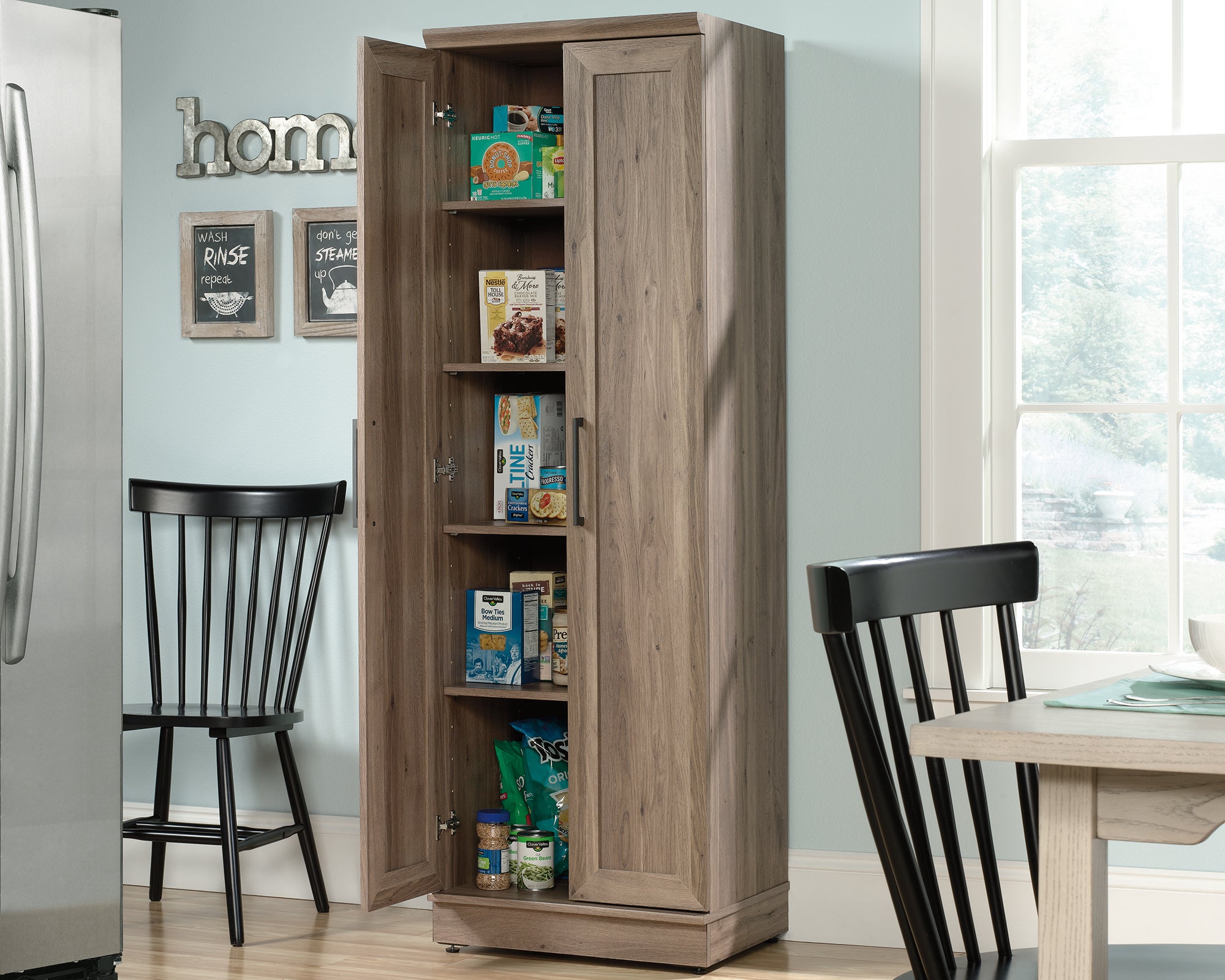 HomePlus Storage Cabinet  Oak