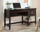 Summit Station  Single Pedestal Desk in Cinnamon Cherry