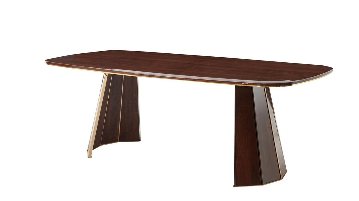 Bellona Plaza Dining Table (Plaza Walnut) by Bellona