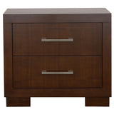 Coaster Jessica 2-drawer Nightstand Cappuccino Default Title