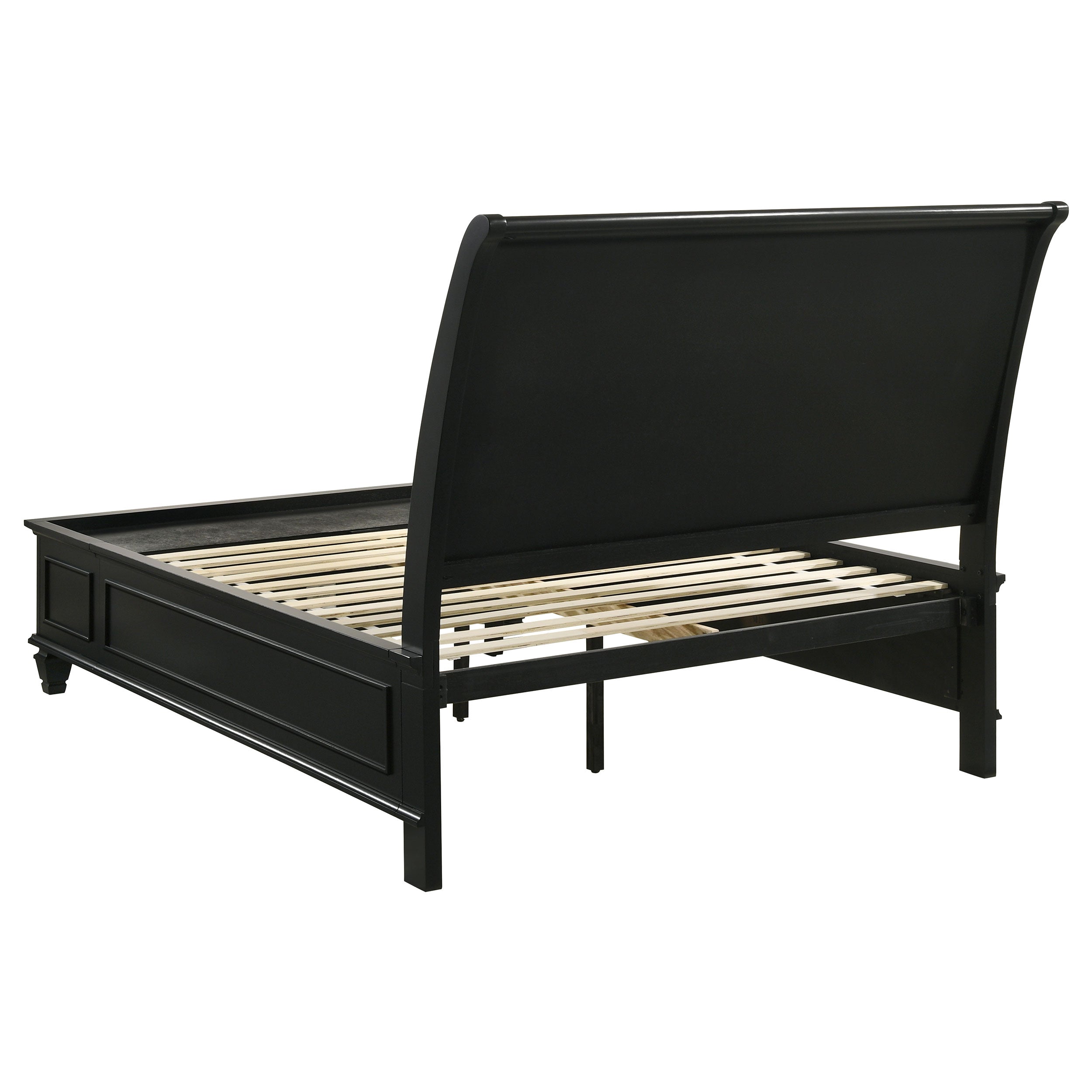 Coaster Sandy Beach Storage Sleigh Bed Black Cal King