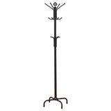 Coaster Collier 12-hook Coat Rack Black Default Title