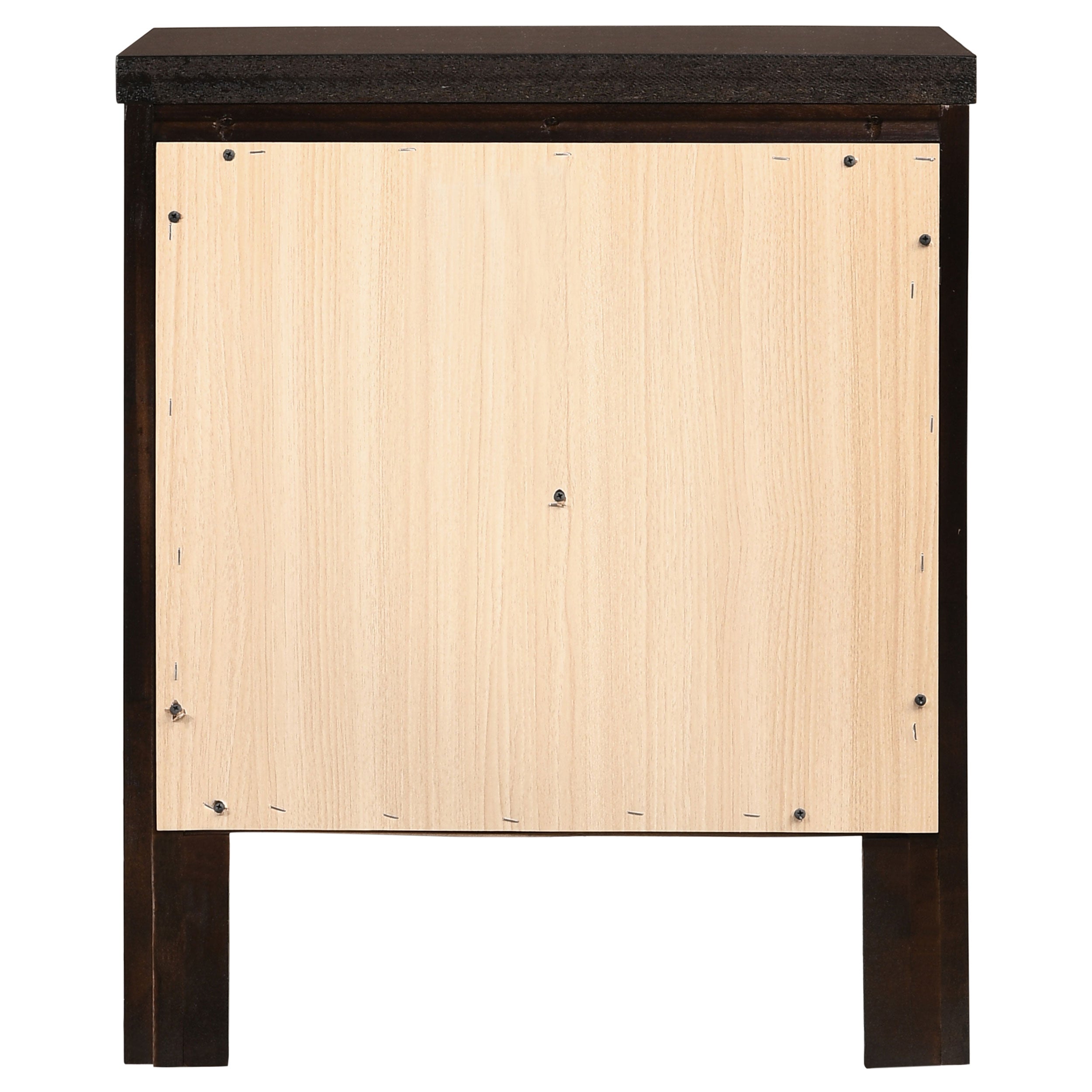 Coaster Carlton 2-drawer Rectangular Nightstand Cappuccino Default Title