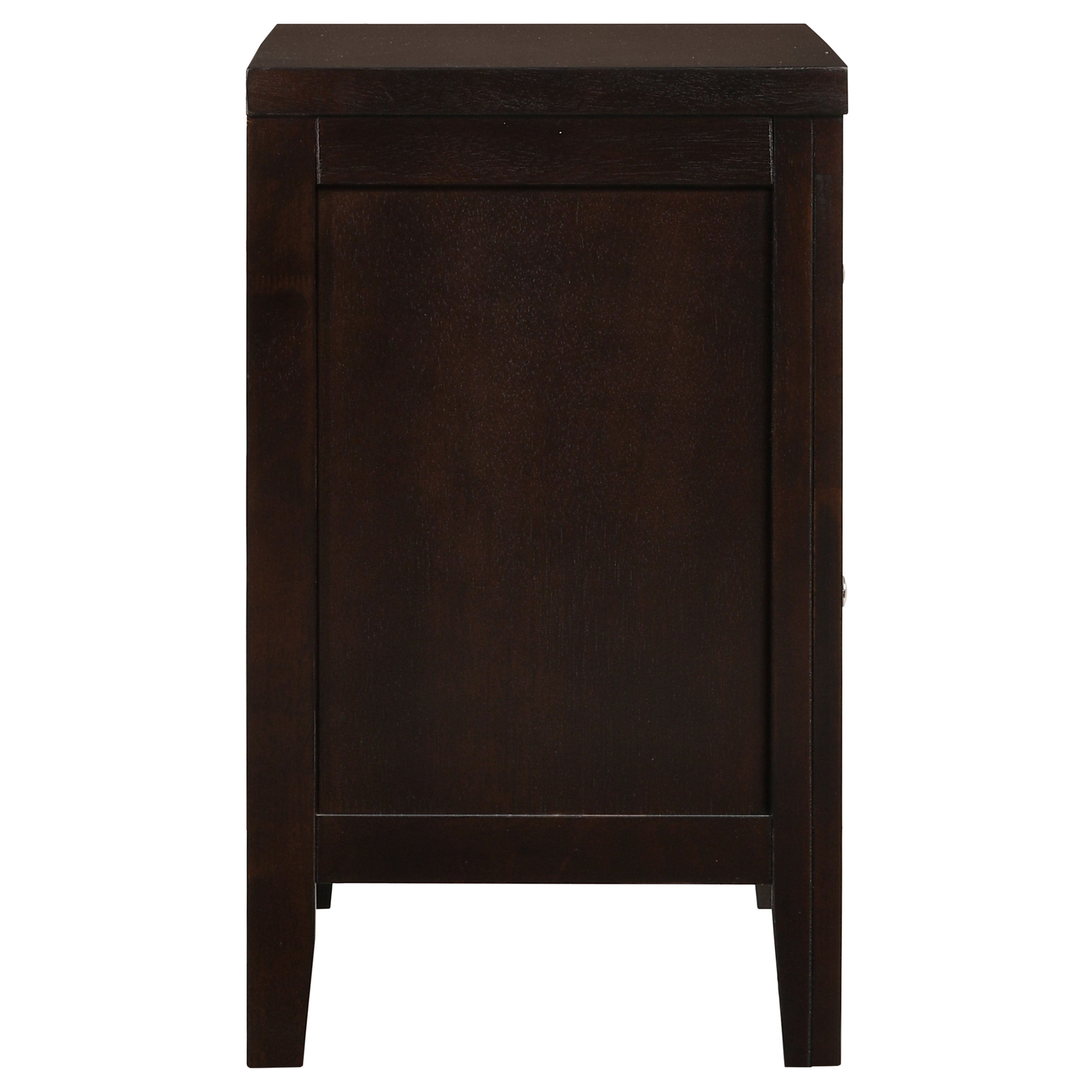 Coaster Carlton 2-drawer Rectangular Nightstand Cappuccino Default Title