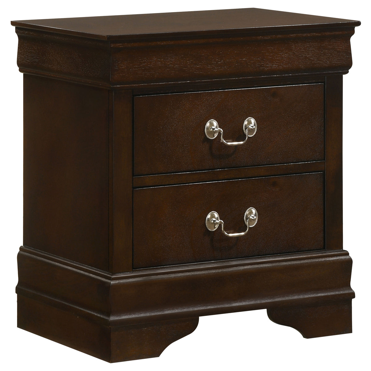 Coaster Louis Philippe 2-drawer Nightstand Cappuccino Default Title