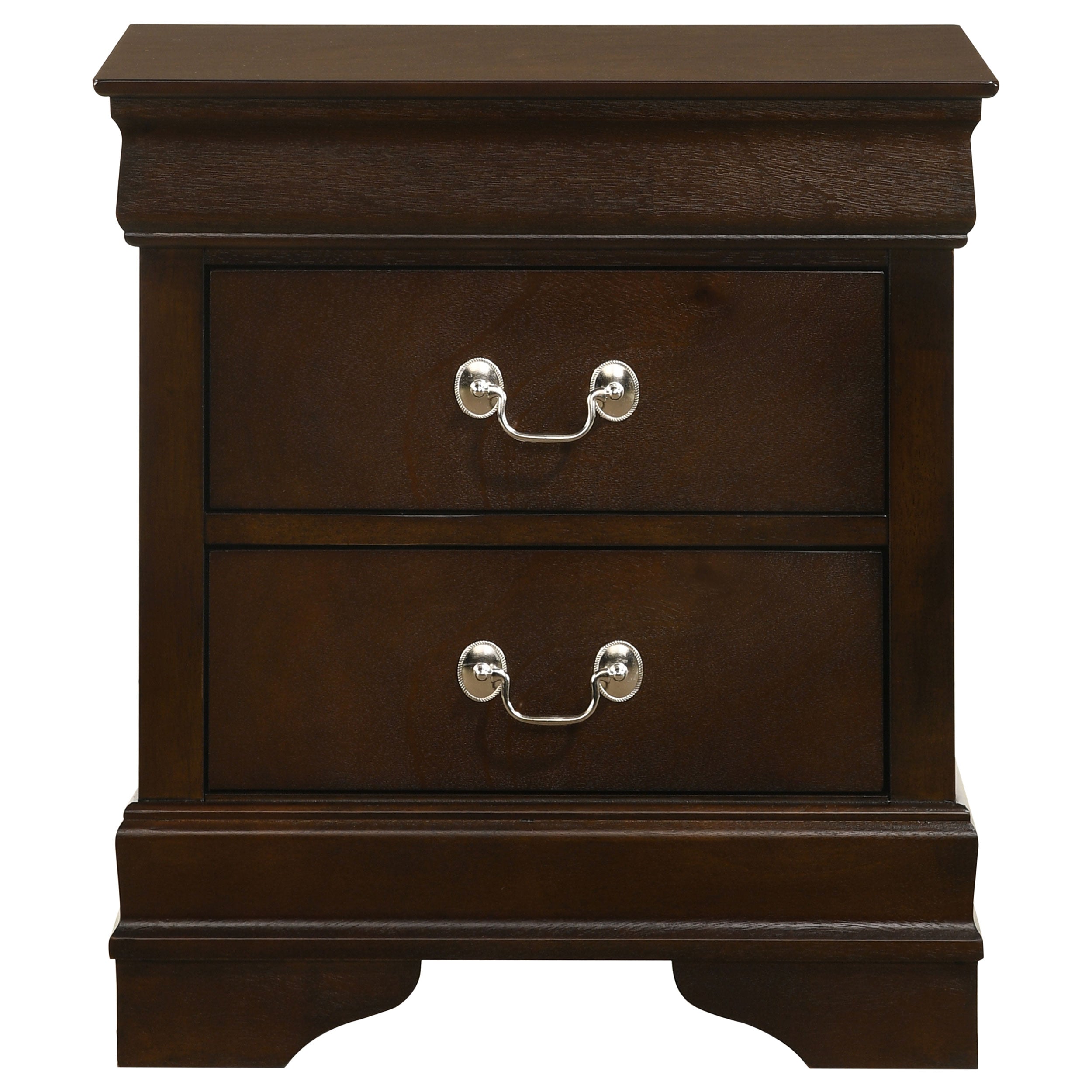 Coaster Louis Philippe 2-drawer Nightstand Cappuccino Default Title