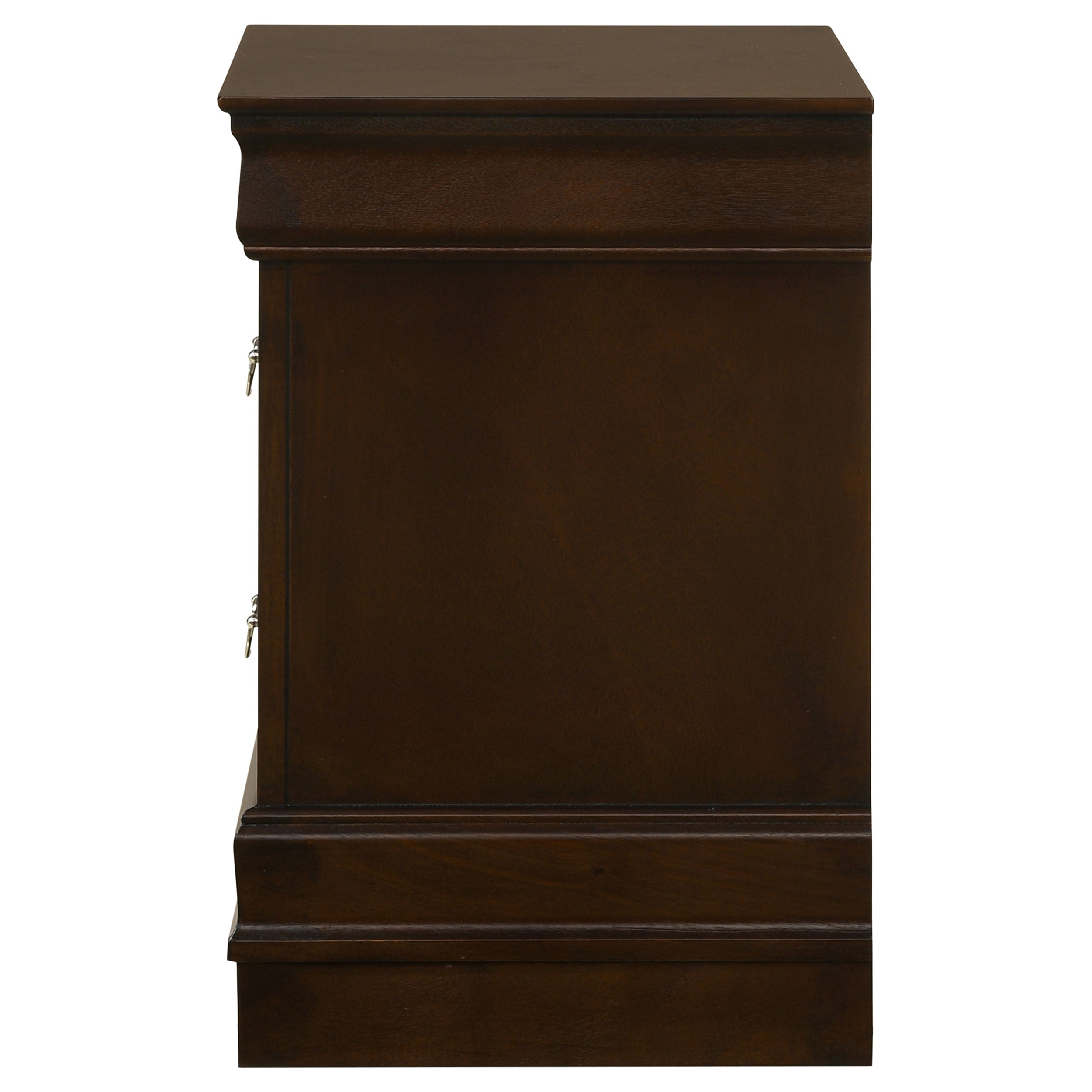 Coaster Louis Philippe 2-drawer Nightstand Cappuccino Default Title