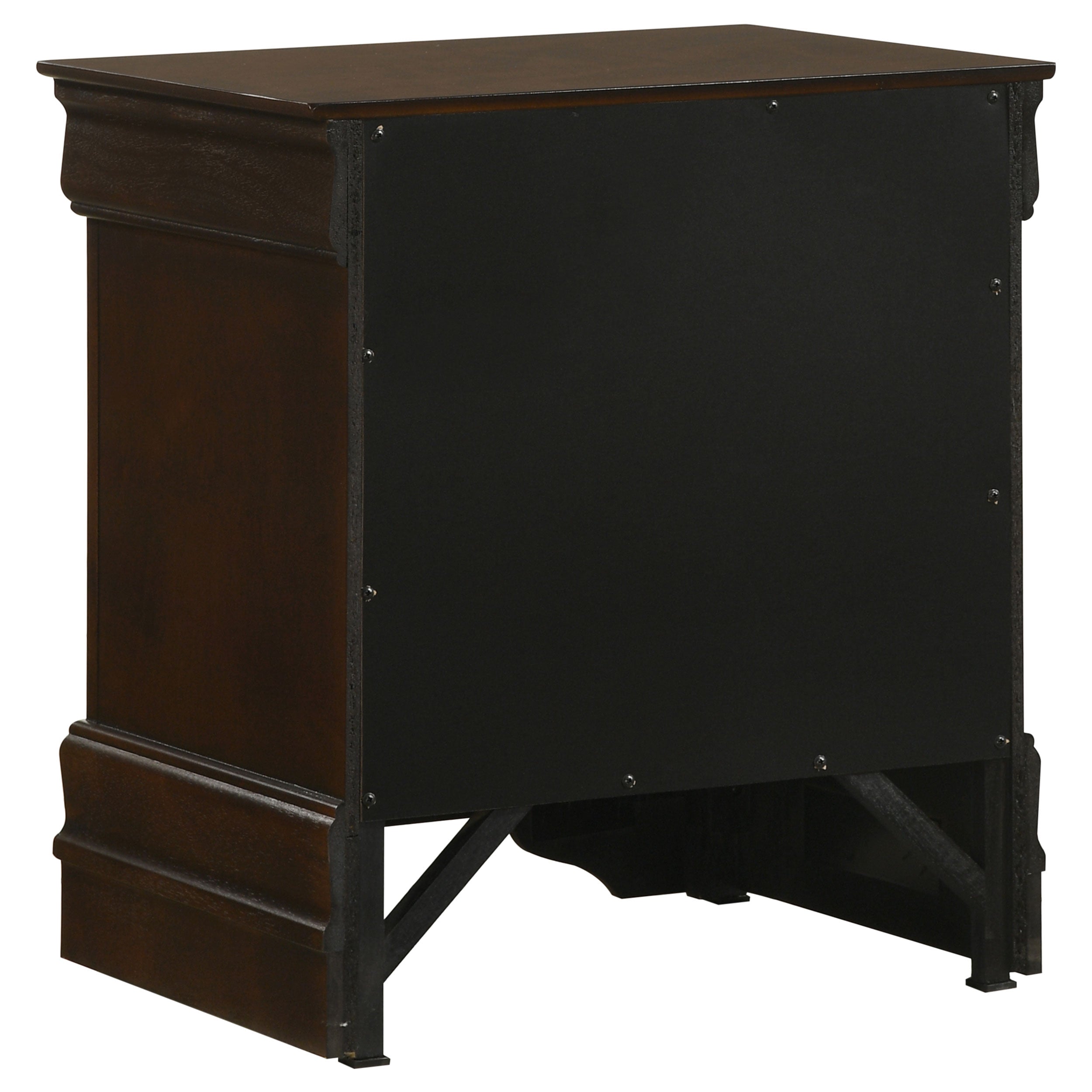 Coaster Louis Philippe 2-drawer Nightstand Cappuccino Default Title