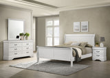 Louis Philippe   Bedroom Set White