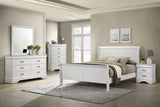 Louis Philippe   Bedroom Set White