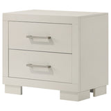 Coaster Jessica 2-drawer Nightstand White Default Title