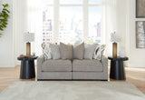 Aslan Court 2-Piece Loveseat Sectional