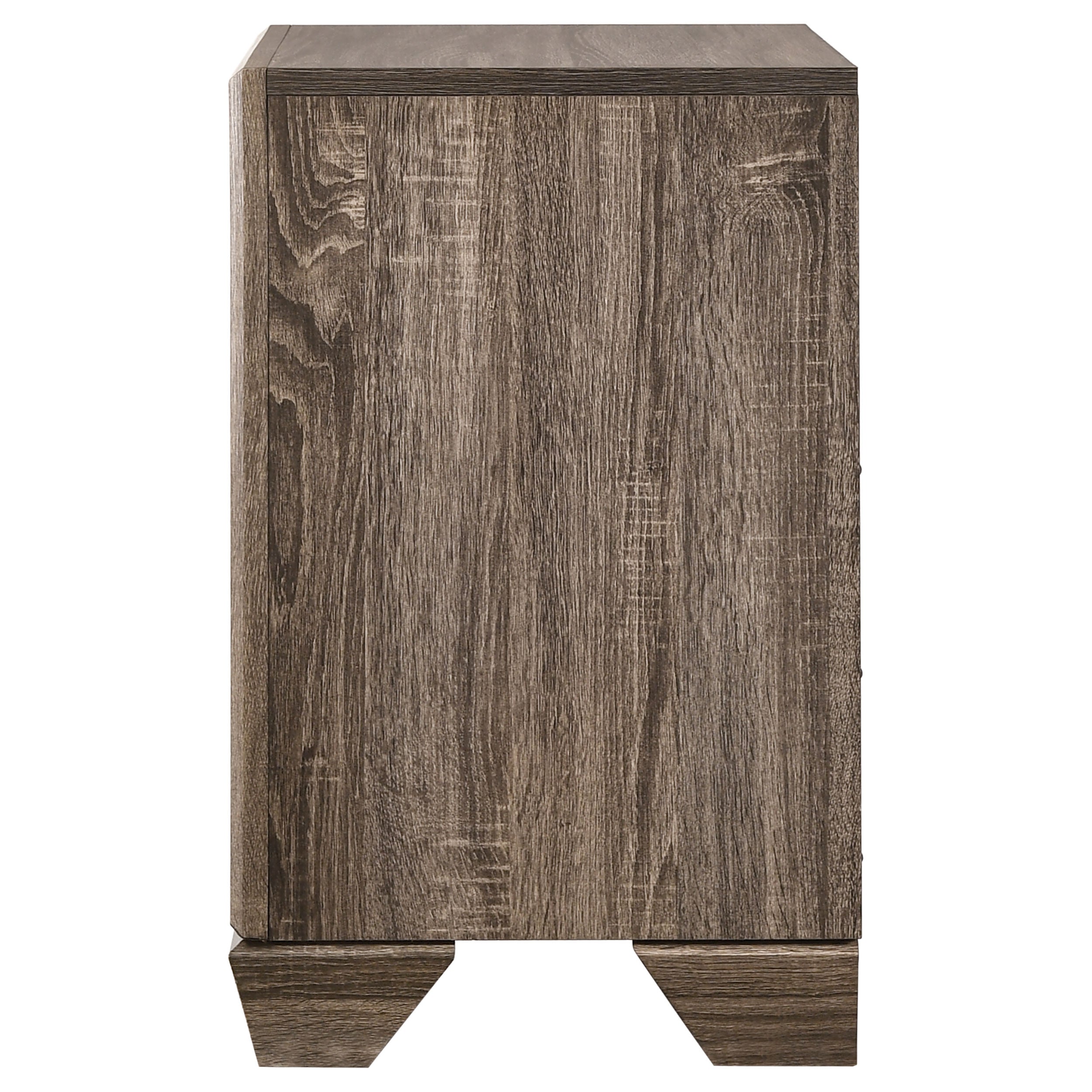 Coaster Kauffman 2-drawer Nightstand Washed Taupe Default Title