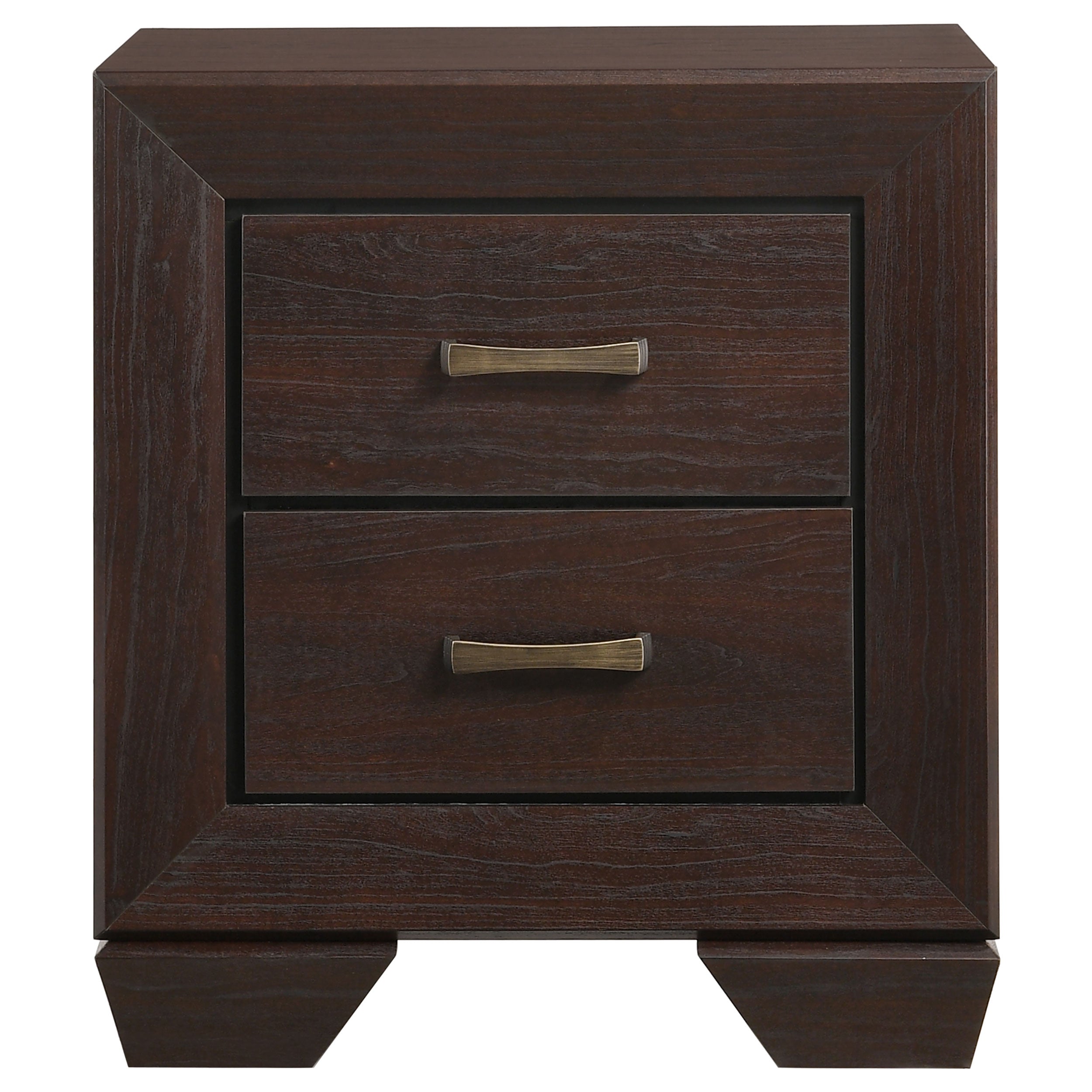 Coaster Kauffman 2-drawer Nightstand Dark Cocoa Default Title