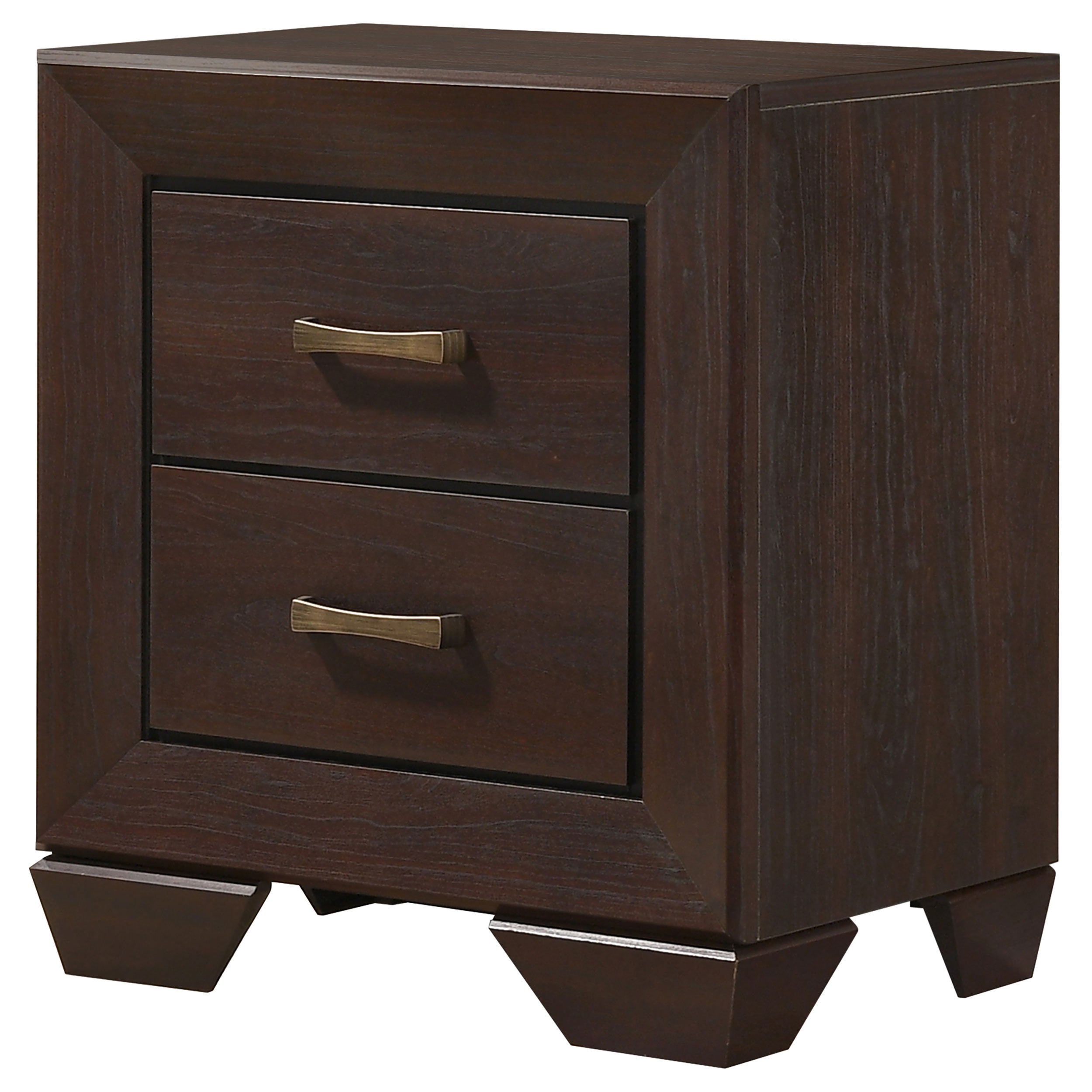 Coaster Kauffman 2-drawer Nightstand Dark Cocoa Default Title