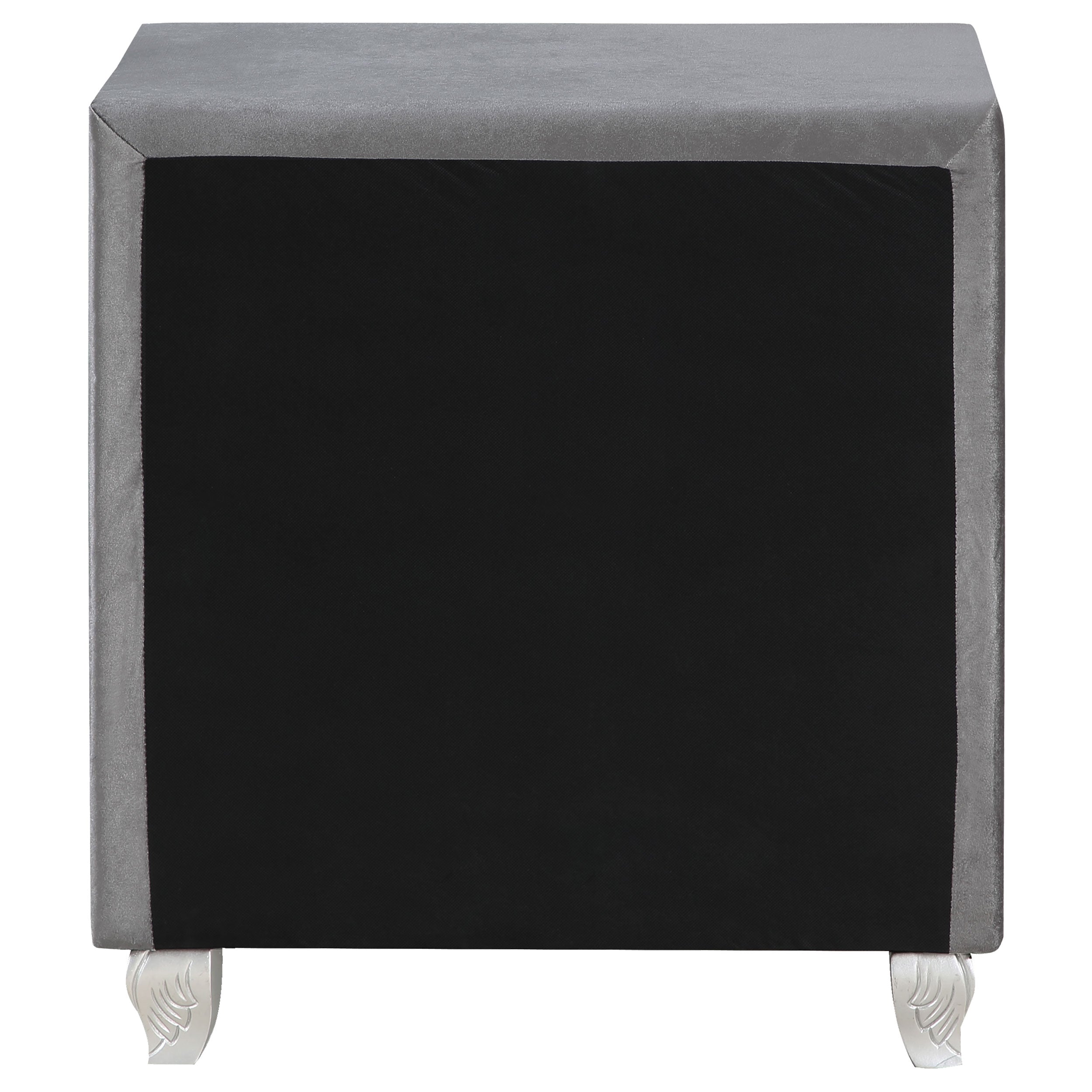 Coaster Deanna 2-drawer Rectangular Nightstand Grey Default Title