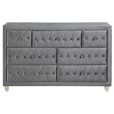 Coaster Deanna 7-drawer Rectangular Dresser Grey Default Title