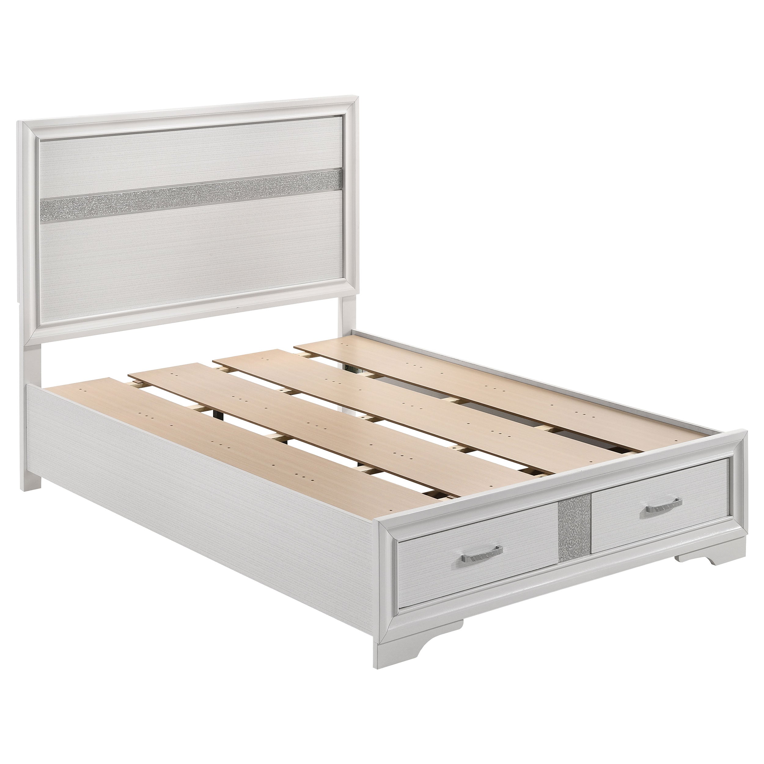 Coaster Miranda 2-drawer Storage Bed White Full