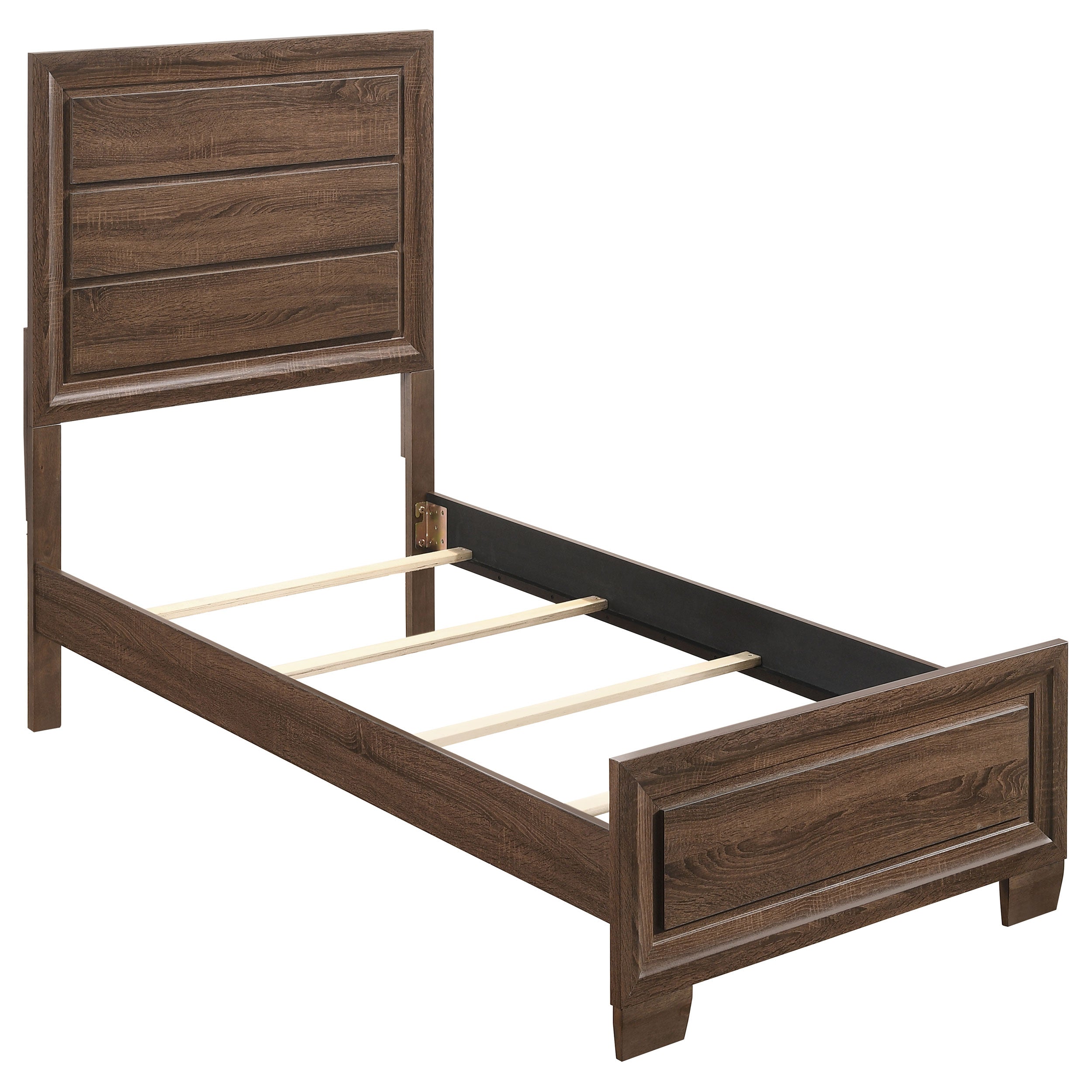 Coaster Brandon Bedroom Set Medium Warm Brown Twin