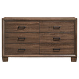 Coaster Brandon 6-drawer Dresser Medium Warm Brown Default Title