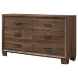 Coaster Brandon 6-drawer Dresser Medium Warm Brown Default Title