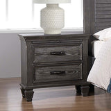 Coaster Franco 2-drawer Nightstand Weathered Sage Default Title