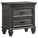 Coaster Franco 2-drawer Nightstand Weathered Sage Default Title