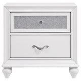 Coaster Barzini 2-drawer Nightstand White Default Title