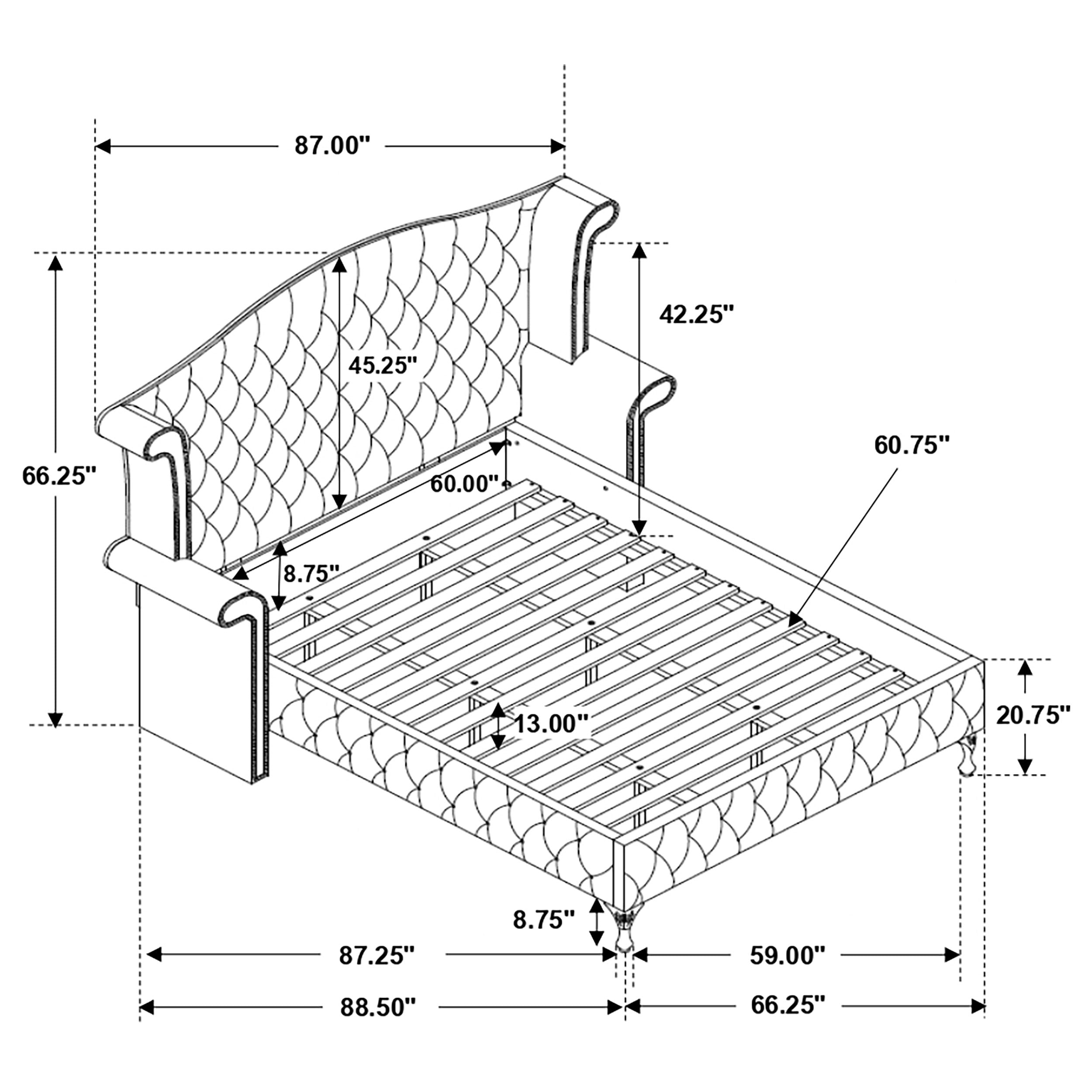 Coaster Deanna Bedroom Set Black Cal King Set of 5