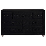 Coaster Deanna 7-drawer Rectangular Dresser Black Default Title