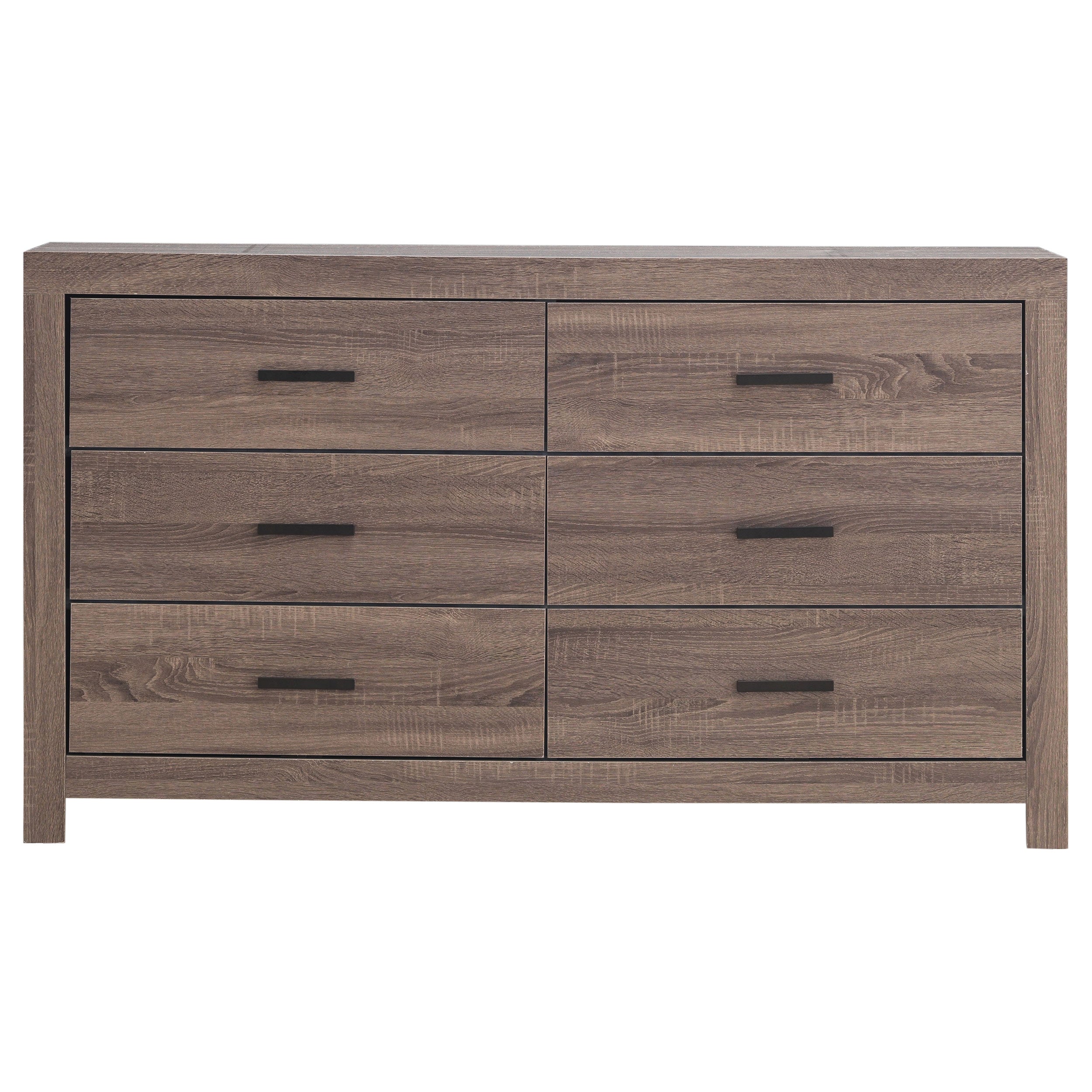 Coaster Brantford 6-drawer Dresser Barrel Oak Default Title