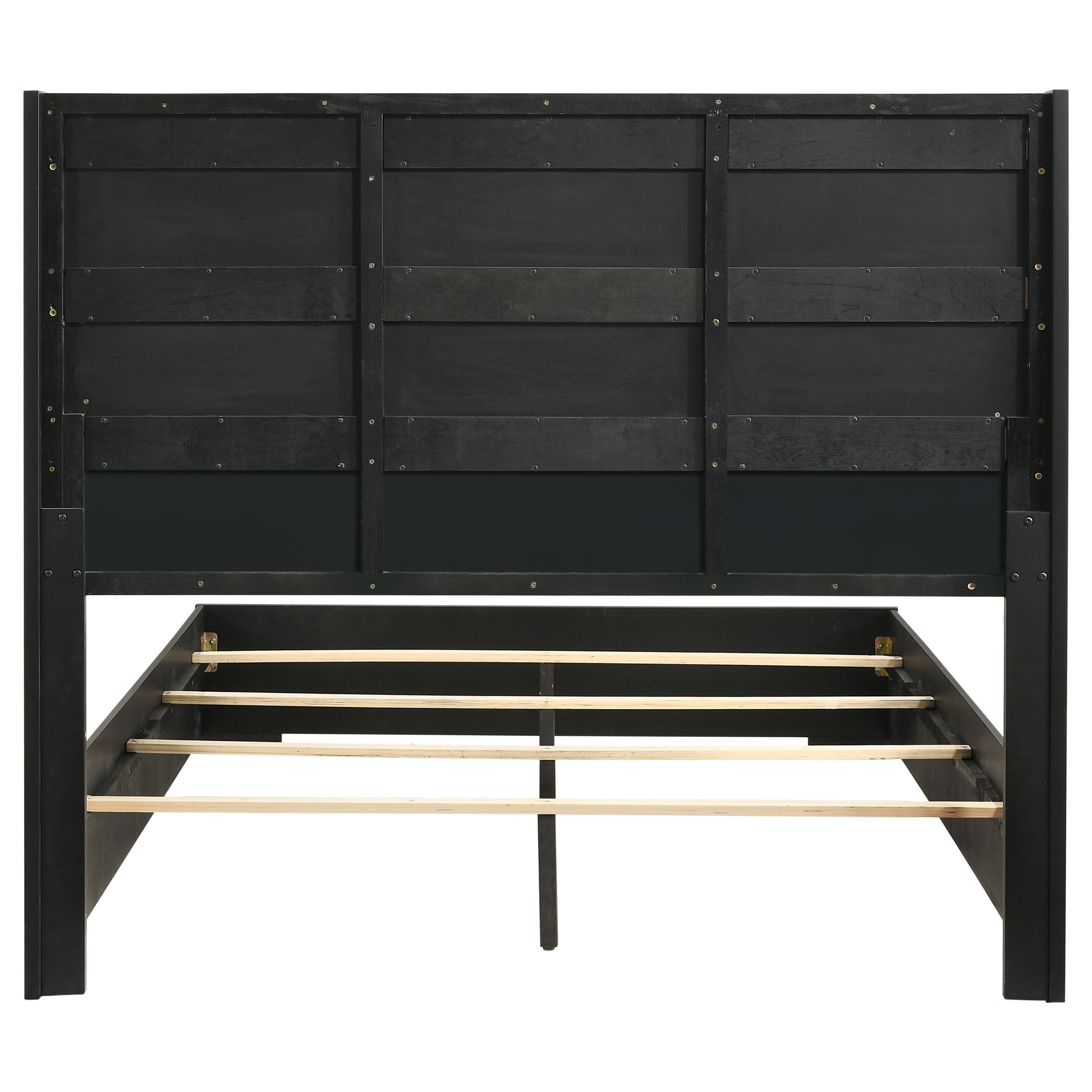 Coaster Blacktoft Panel Bed Black King