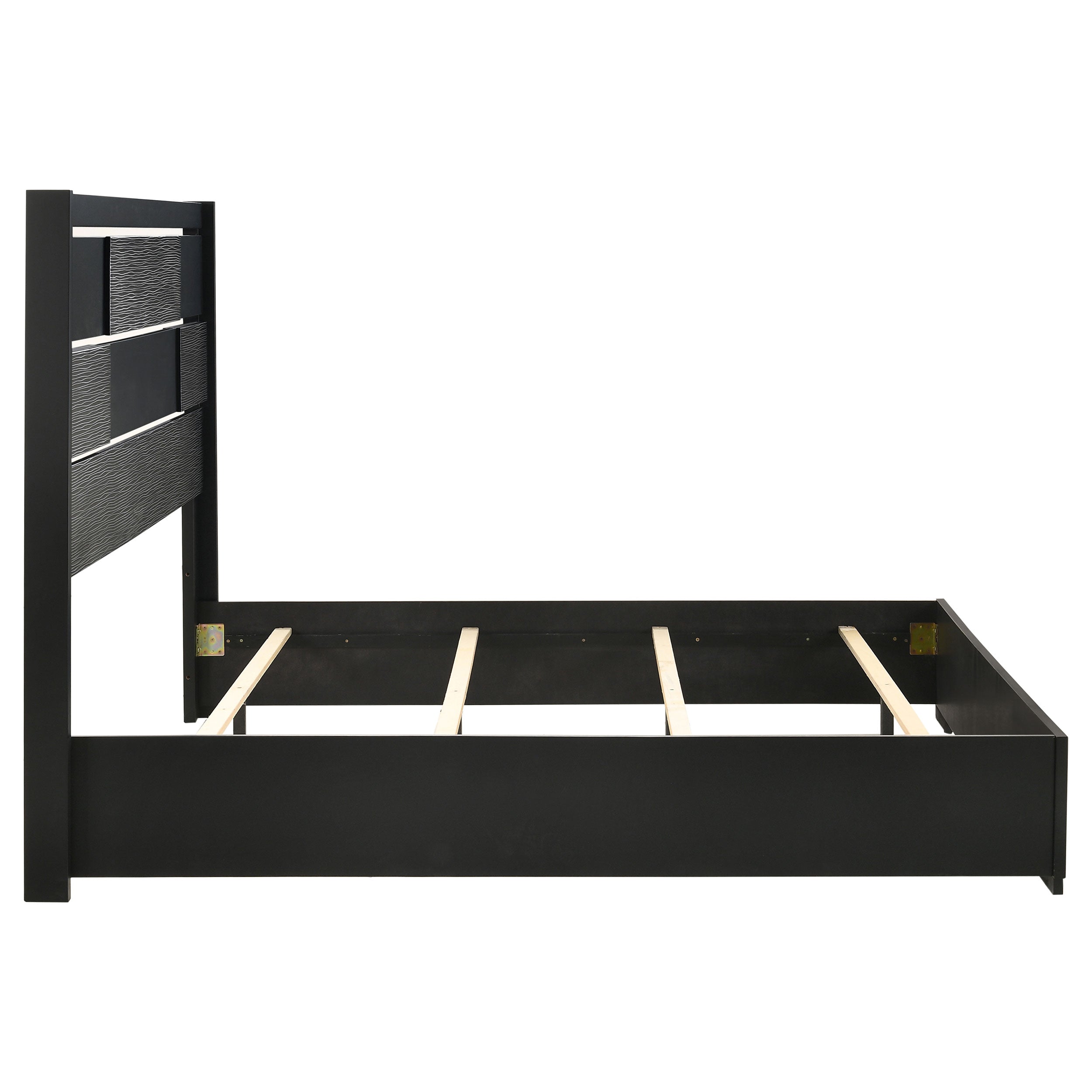 Coaster Blacktoft Panel Bed Black King