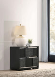 Coaster Blacktoft 2-drawer Nightstand Black Default Title