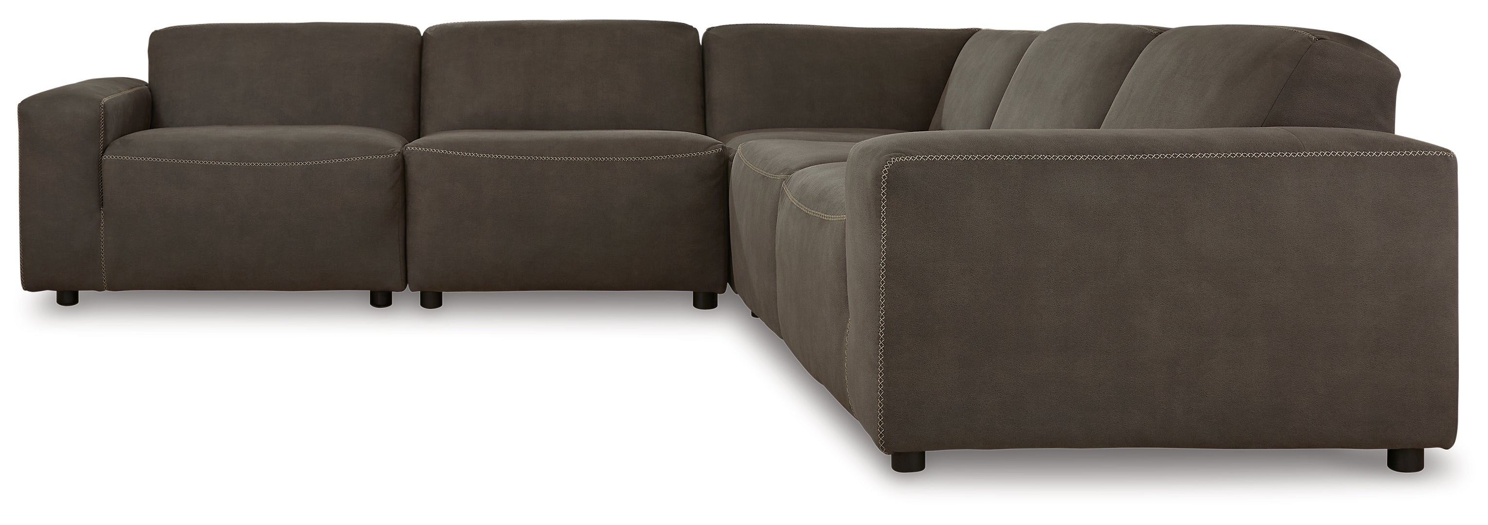 Allena 5-Piece Sectional with Ottoman