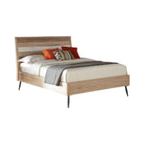 Coaster Marlow Platform Bed Rough Sawn Multi Cal King